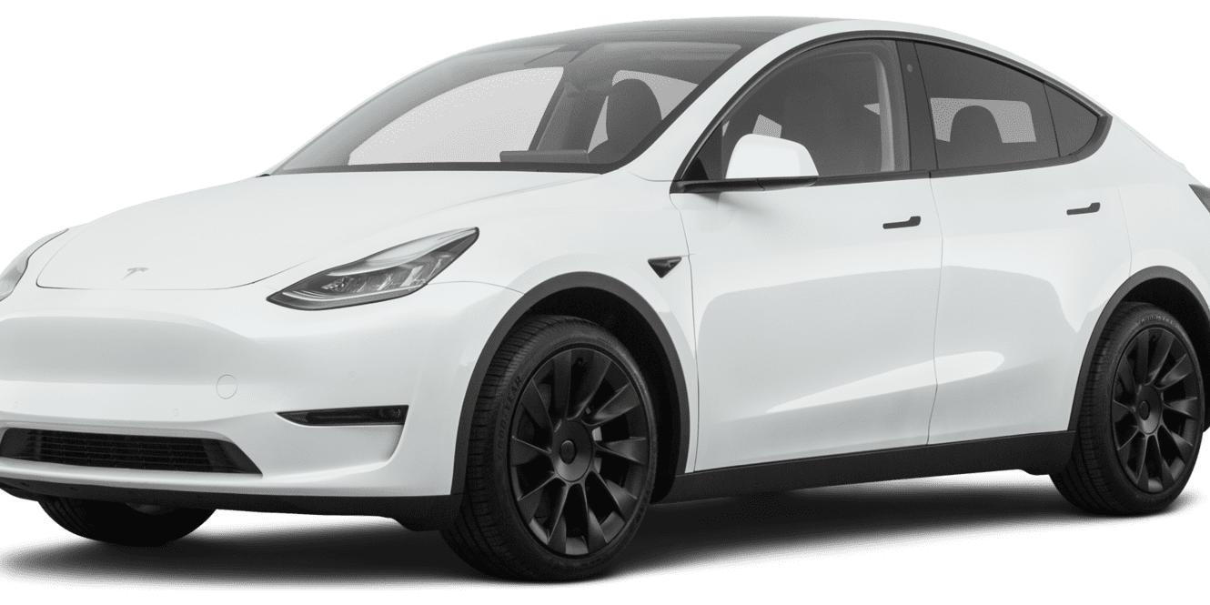 TESLA MODEL Y 2020 5YJYGDEE0LF055273 image